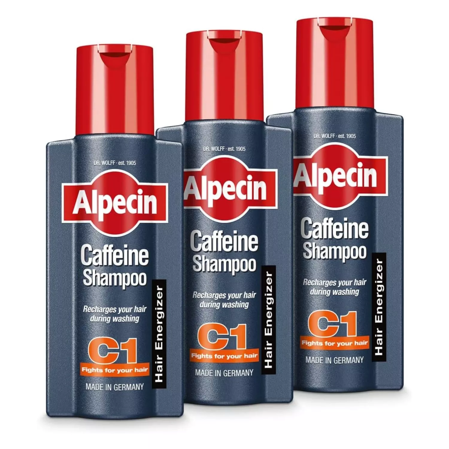 Alpecin Caffeine Shampoo C1 250ml - Pack of 3