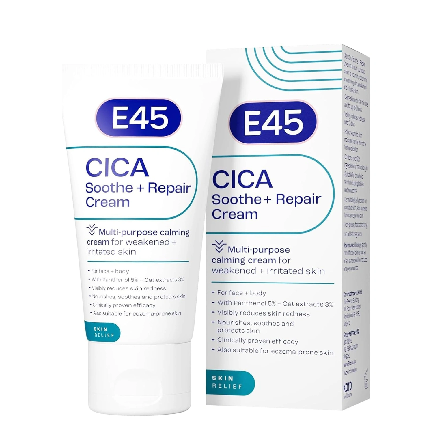 E45 Cica Soothe & Repair Cream 50ml