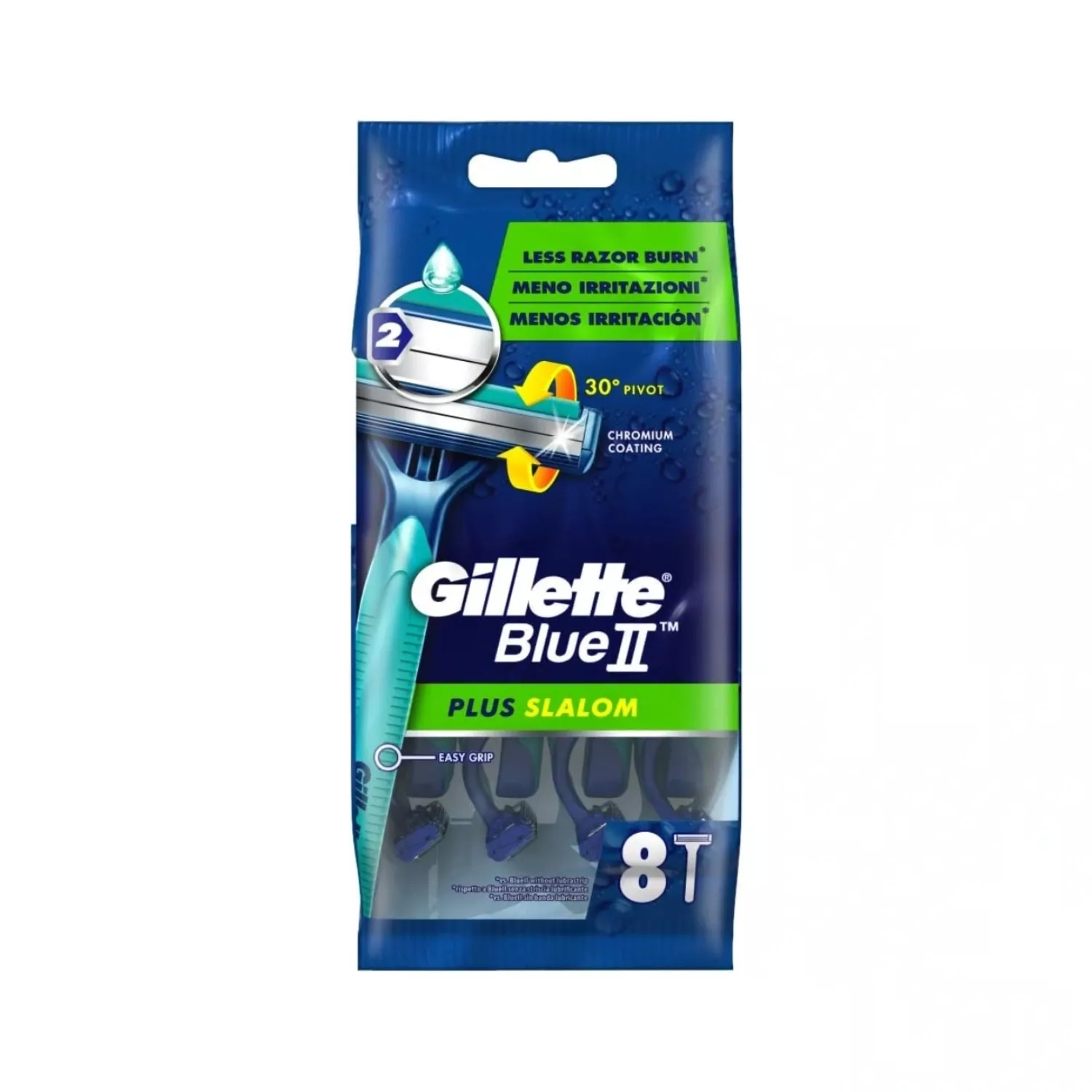 Gillette Blue II Plus Slalom 8