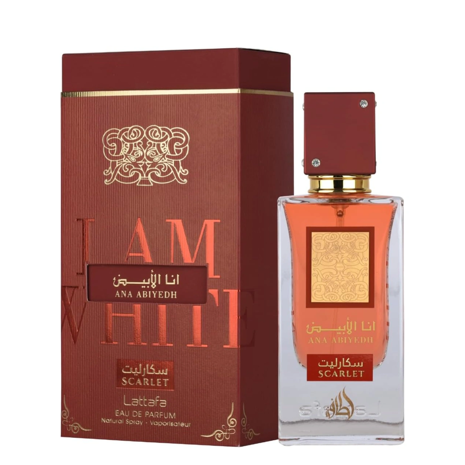 Lattafa Ana Abiyedh Scarlet Eau De Parfum 60ml