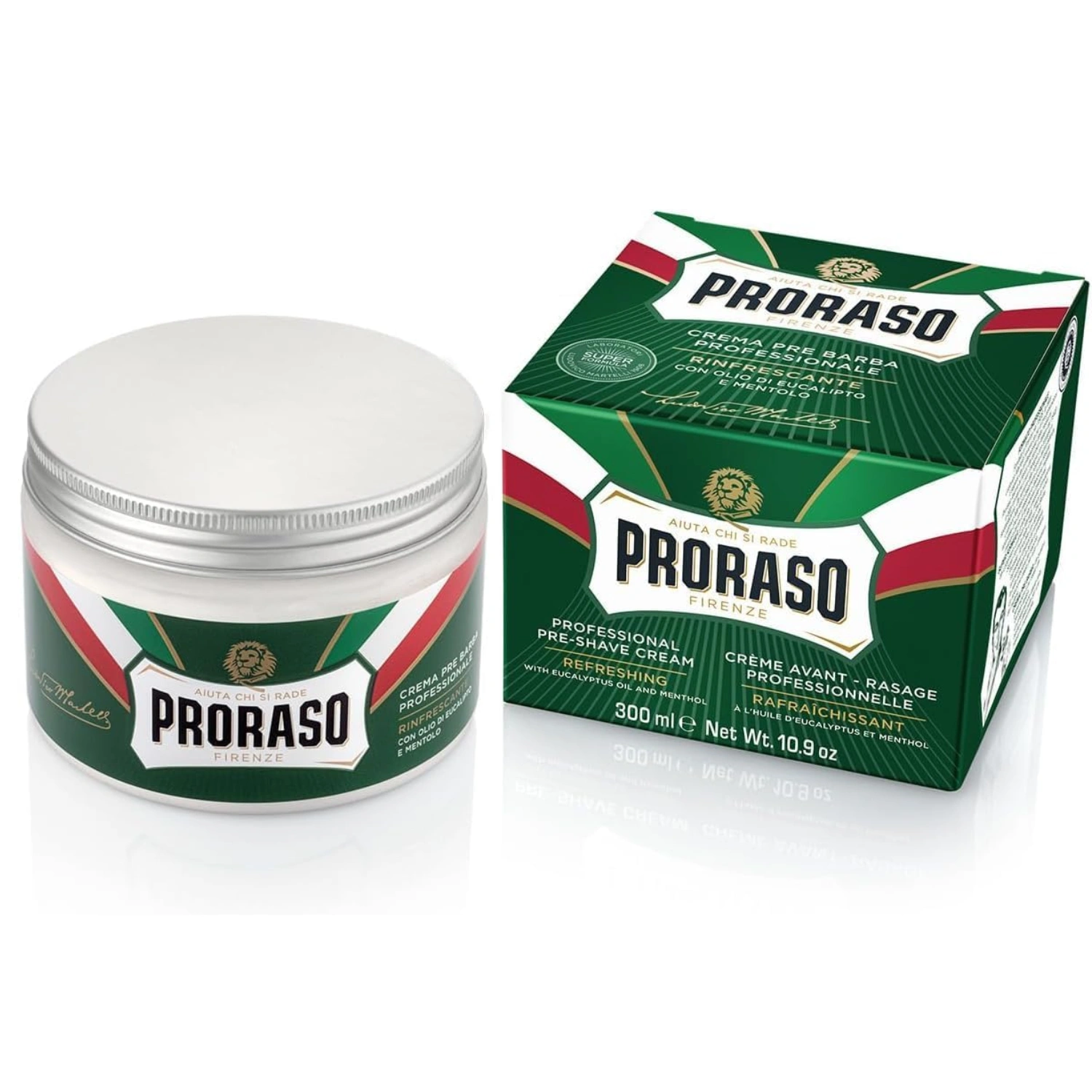 Proraso Green Line Pre Shave Cream 300ml