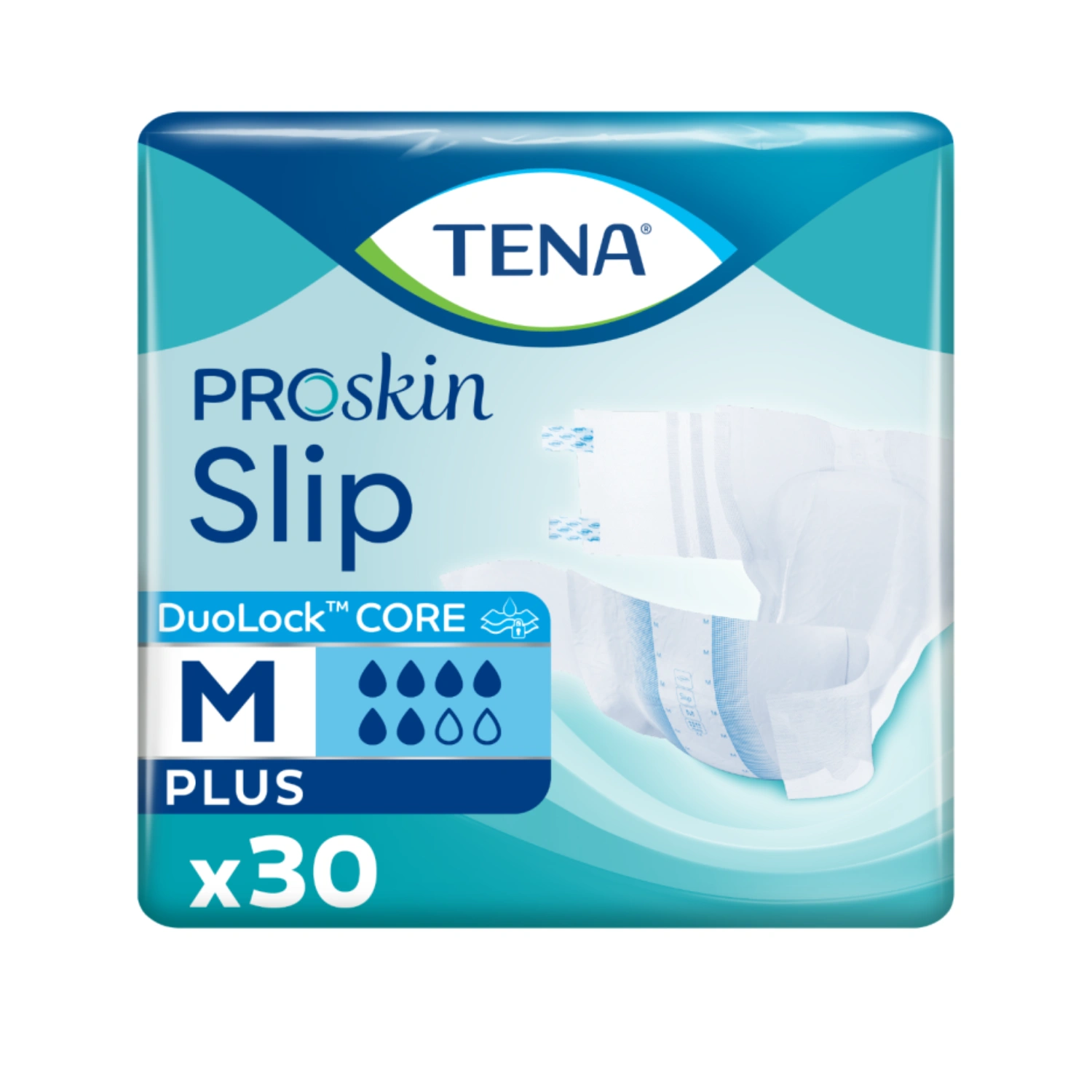 Tena PROskin Slip Medium Plus Pads 30 Pack